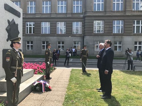 Praha 6 si připomněla výročí konce druhé světové války
